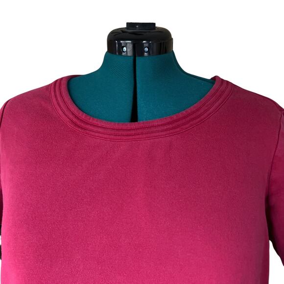 Venezia Lane Bryant Short Sleeve T-Shirt Top Plus Size 14/16 Red - Picture 3 of 10